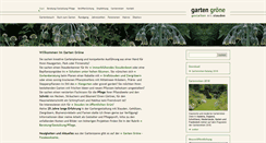 Desktop Screenshot of garten-groene.de